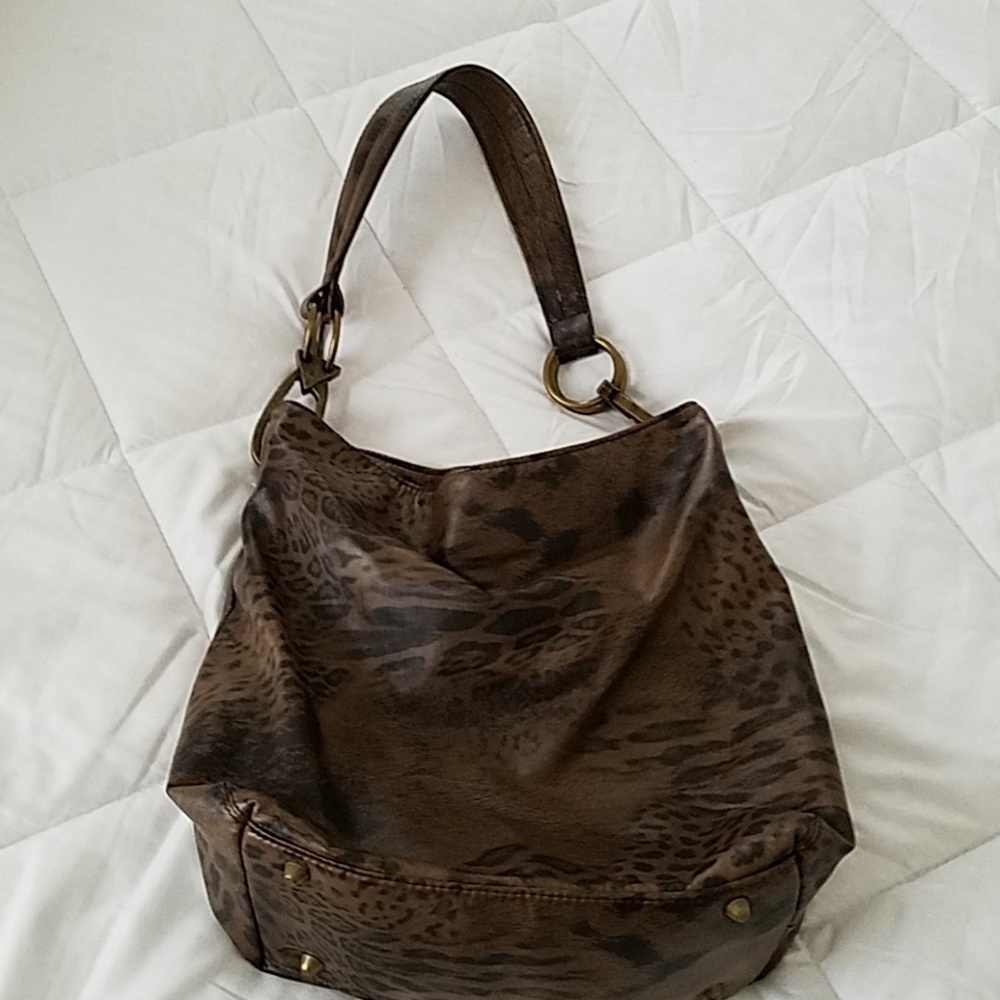 Braciano Shoulder Bag - Leopard Design